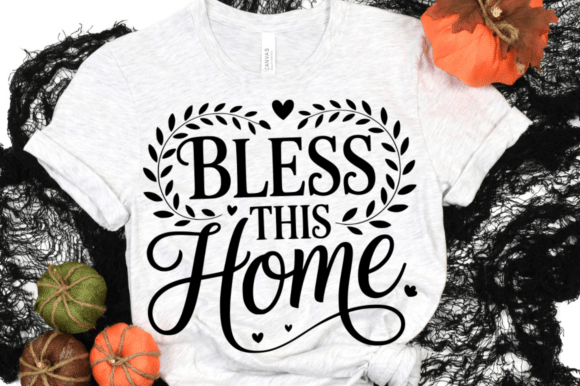 Bless This Home SVG Design for Graphics and Crafts