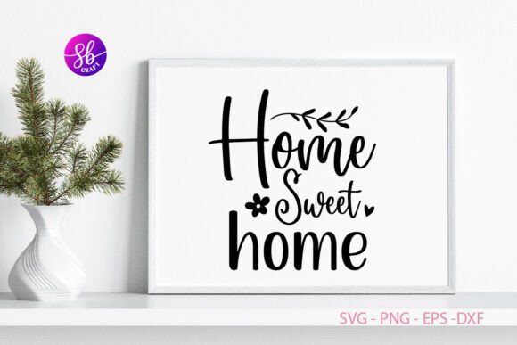 Home Sweet Home Home Decoration Pack for Graphics and Crafts
