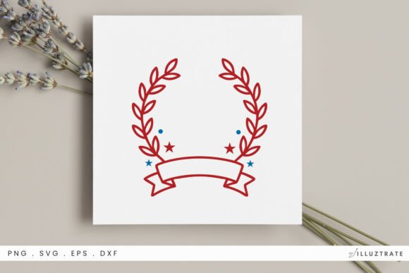 Laurel Banner SVG Clipart: A Graphics Review for Crafts Sellers