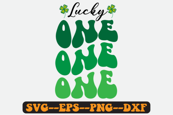 Lucky One St. Patrick s Quote Retro Svg Graphics & Crafts Review