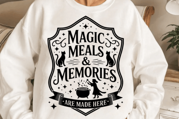 Magic Meals Memories SVG Design for Crafts and Graphics