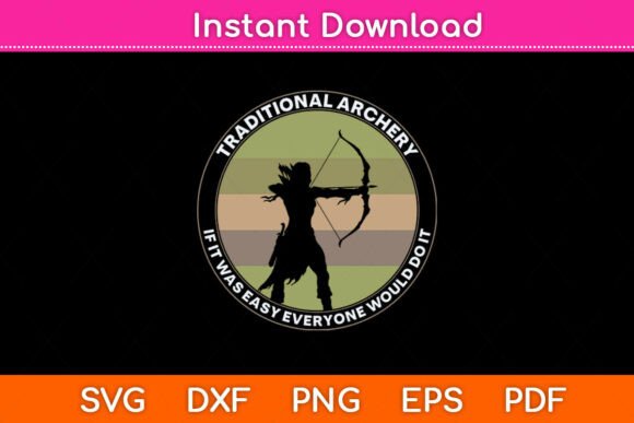 Traditional Archery Vintage Trad Bow If Graphics and Crafts Review